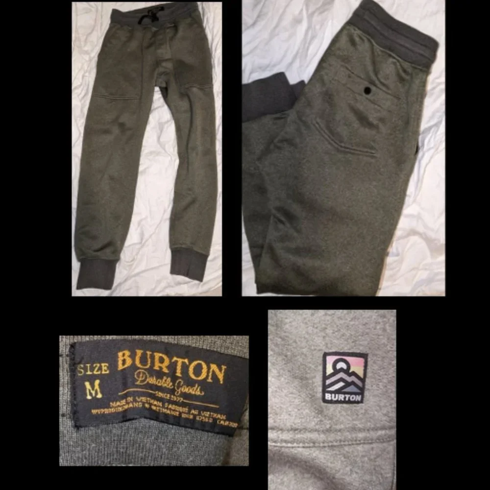 Burton Durable Goods Jogger Pants Mens Size M